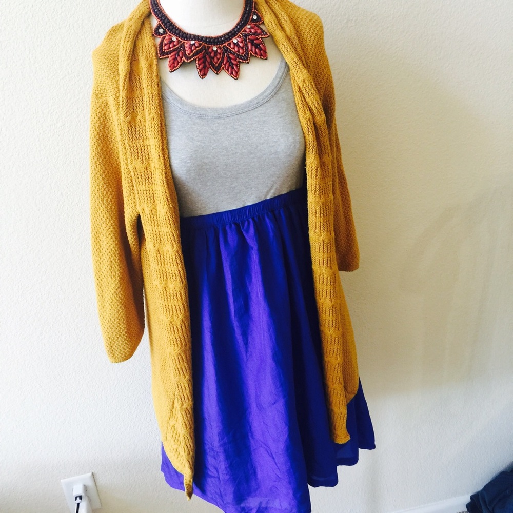 Anthropologie silk contrast dress